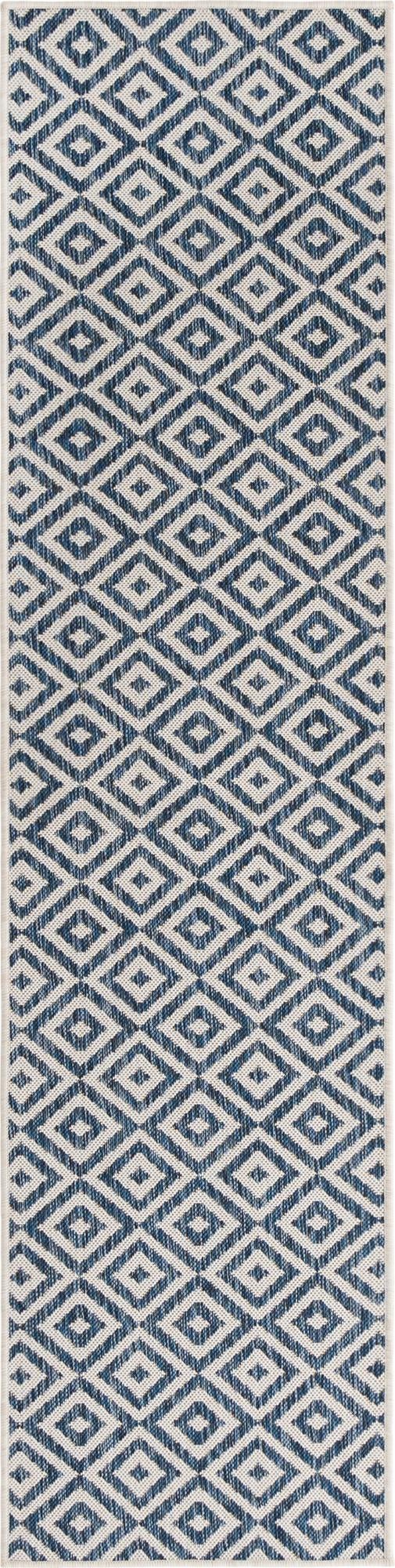 Urban Oasis Rugs Collection Area Rug -  Rooftop (Blue) Runner Blue Main