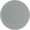 Urban Oasis Rugs Collection Area Rug -  Rooftop (Teal) Round Teal Main