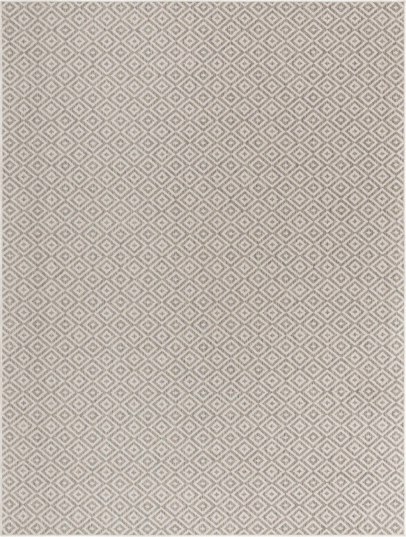 Urban Oasis Rugs Collection Area Rug -  Rooftop (Light Gray) Rectangle Light Gray Main