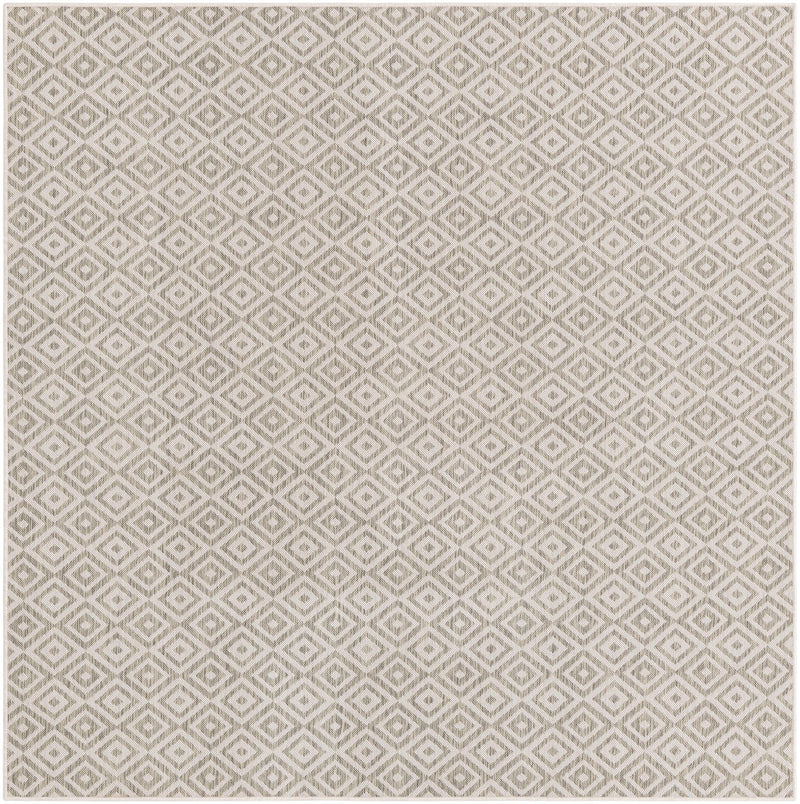 Urban Oasis Rugs Collection Area Rug -  Rooftop (Light Gray) Square Light Gray Main