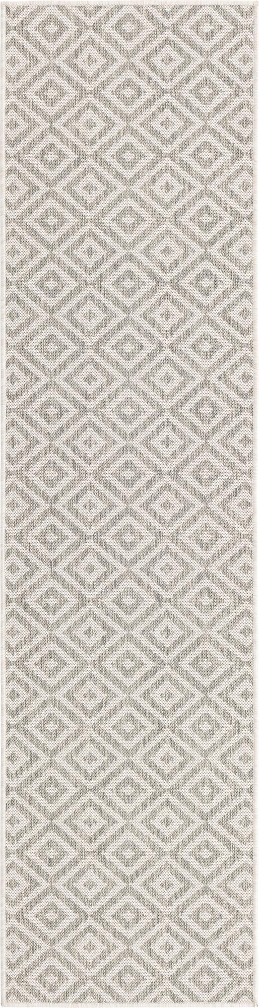 Urban Oasis Rugs Collection Area Rug -  Rooftop (Light Gray) Runner Light Gray Main