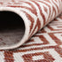 Urban Oasis Rugs Collection Area Rug -  Rooftop (Rust Red)