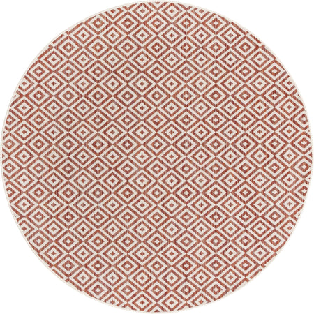 Urban Oasis Rugs Collection Area Rug -  Rooftop (Rust Red)