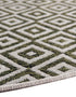 Urban Oasis Rugs Collection Area Rug -  Rooftop (Green)