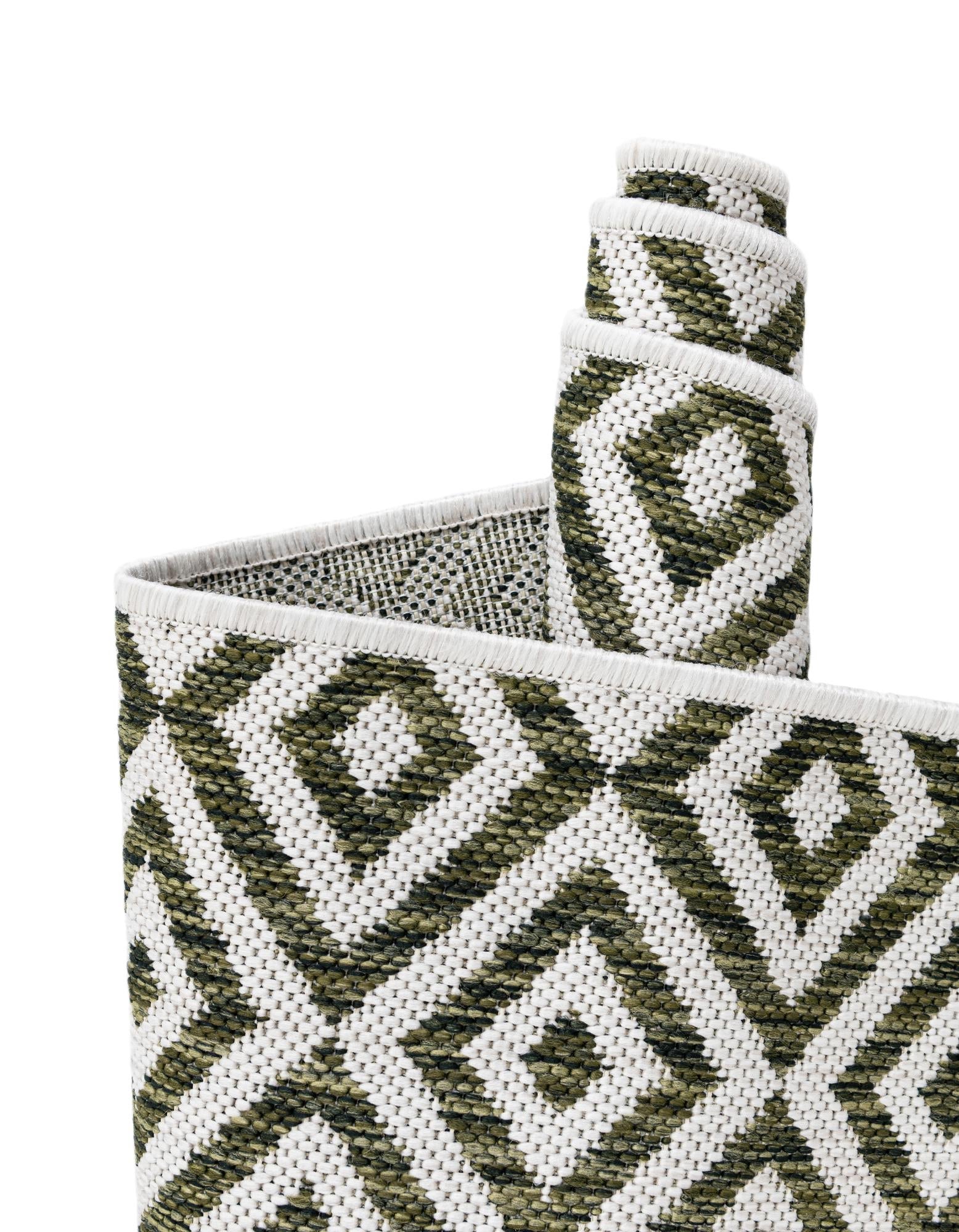 Urban Oasis Rugs Collection Area Rug -  Rooftop (Green)