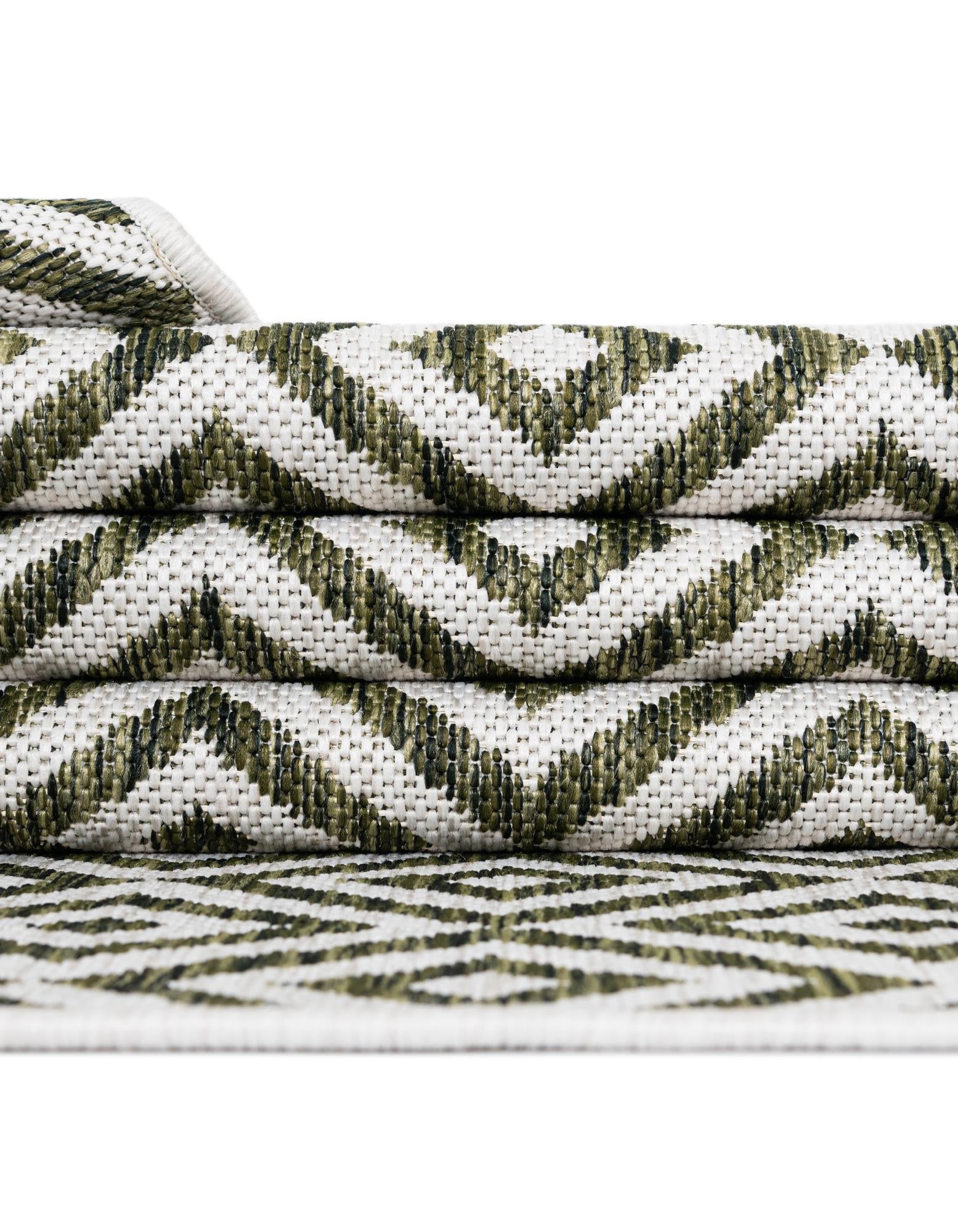 Urban Oasis Rugs Collection Area Rug -  Rooftop (Green)