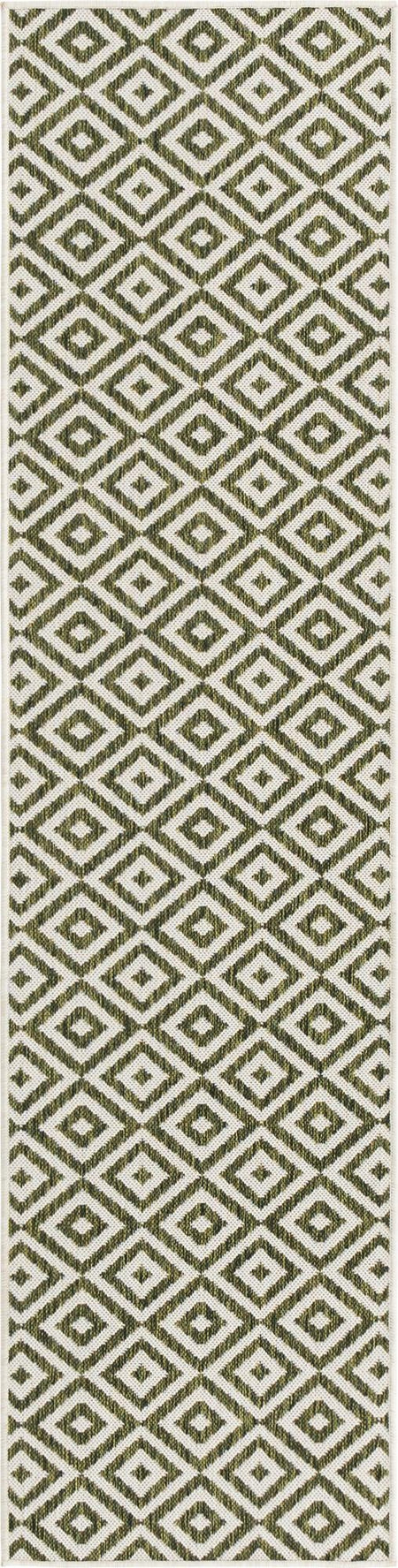 Urban Oasis Rugs Collection Area Rug -  Rooftop (Green)