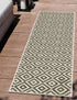 Urban Oasis Rugs Collection Area Rug -  Rooftop (Green)