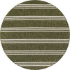 Urban Oasis Rugs Collection Area Rug -  District (Green) Round Green Main