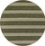 Urban Oasis Rugs Collection Area Rug -  District (Green) Round Green Main