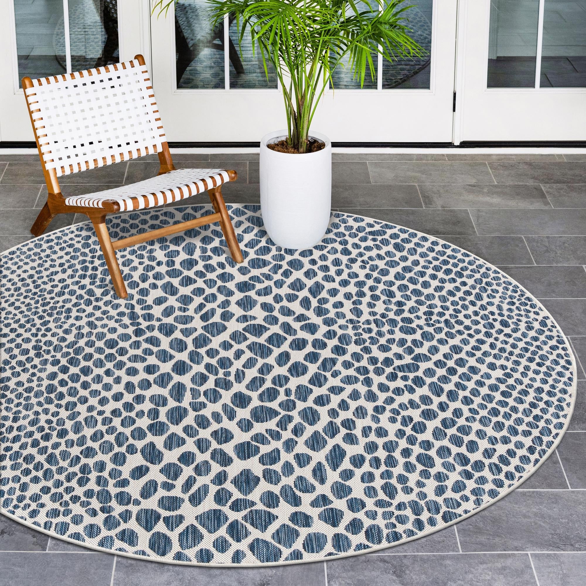 Urban Oasis Rugs Collection Area Rug -  Terrace (Blue)