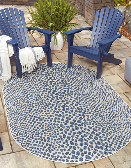 Urban Oasis Rugs Collection Area Rug -  Terrace (Blue)