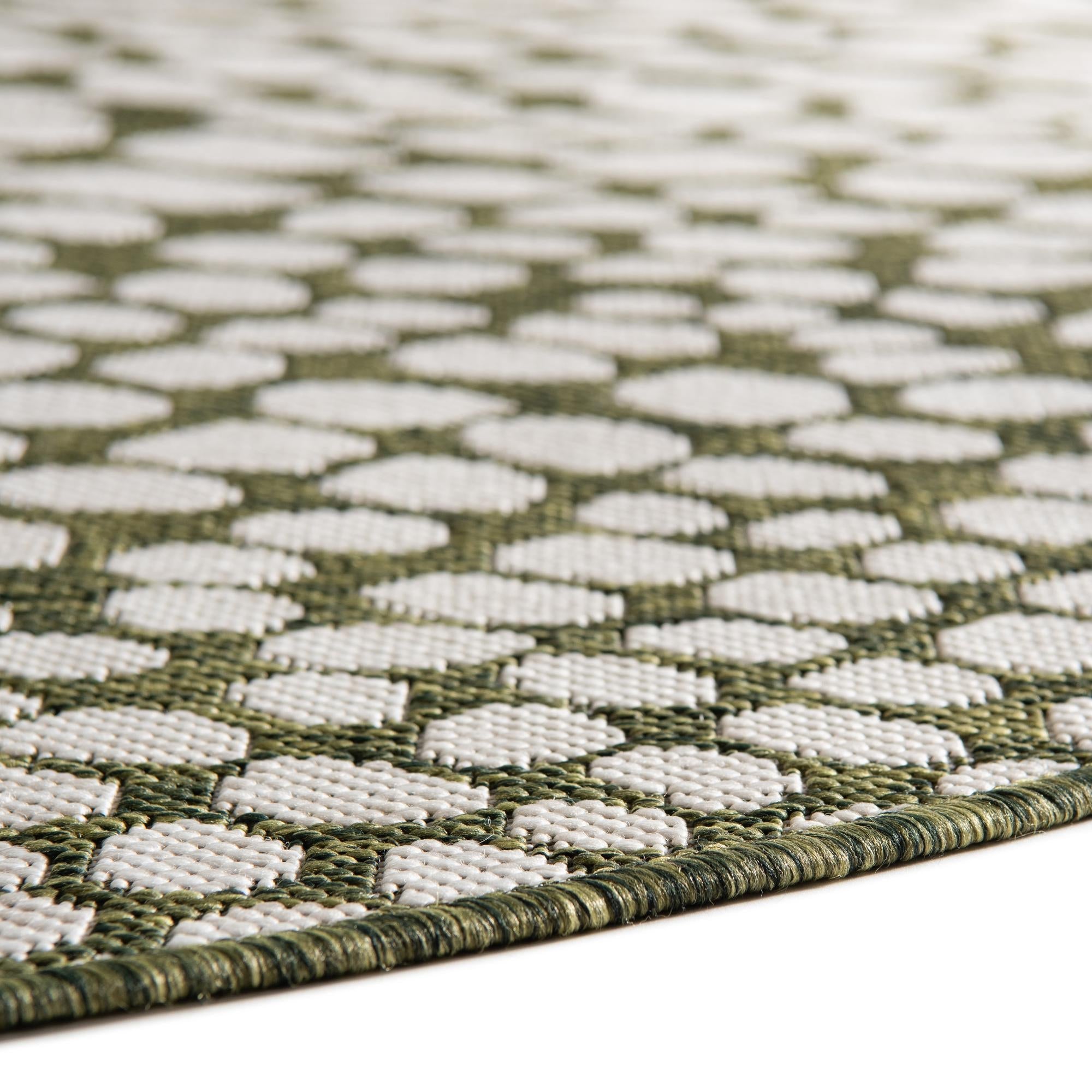 Urban Oasis Rugs Collection Area Rug -  Terrace (Green)