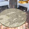 Urban Oasis Rugs Collection Area Rug -  Terrace (Green) Round Green  lifestyle 0