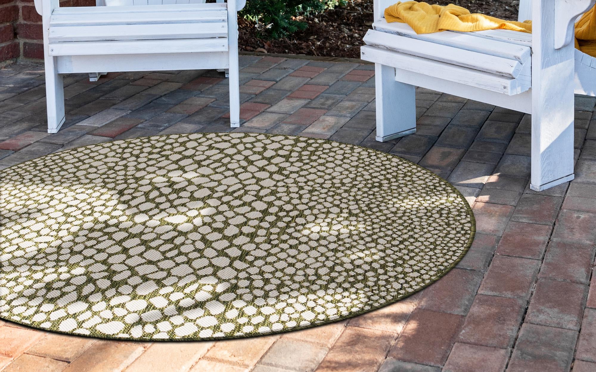 Urban Oasis Rugs Collection Area Rug -  Terrace (Green)