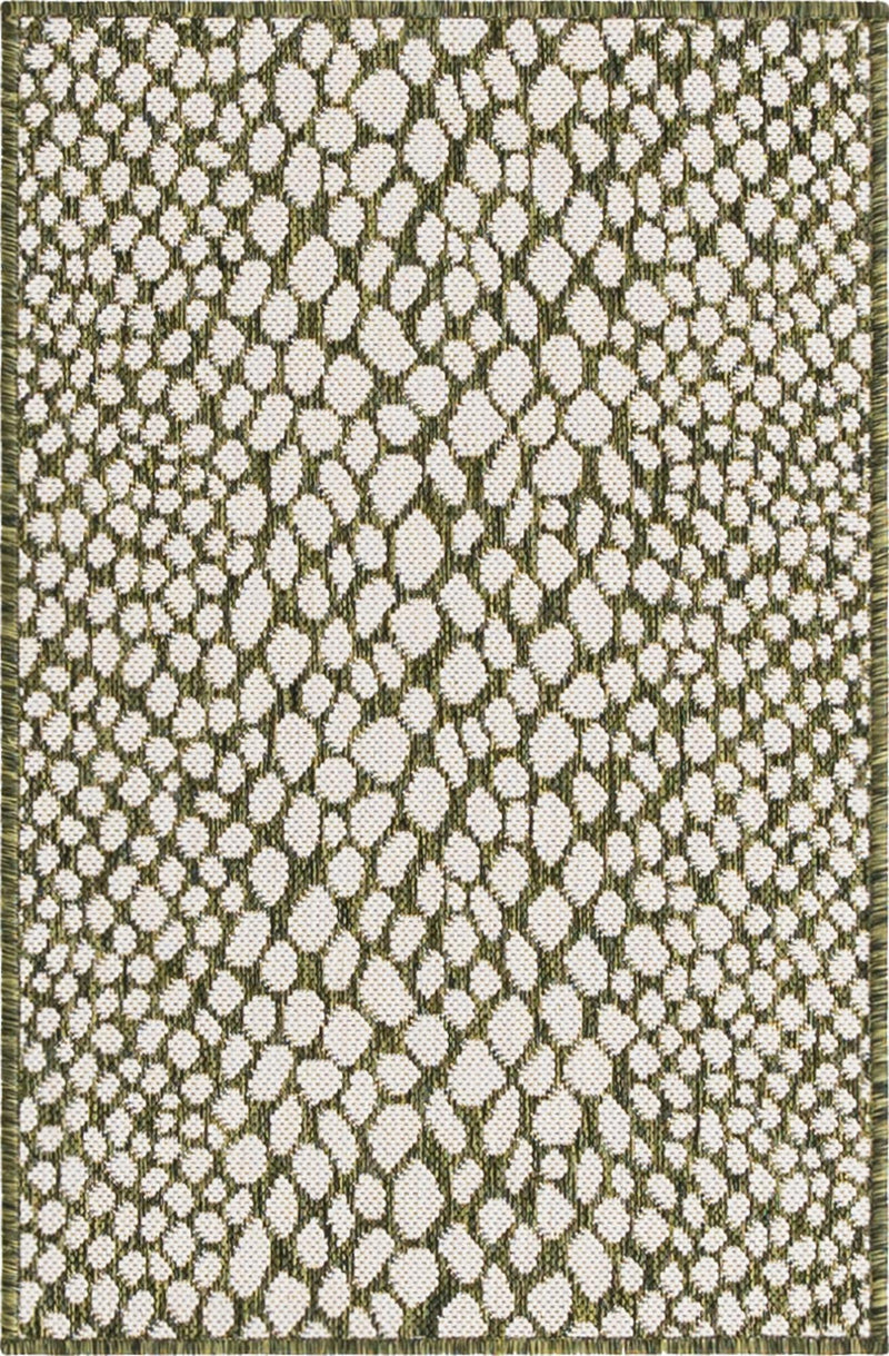 Urban Oasis Rugs Collection Area Rug -  Terrace (Green) Rectangle Green Main