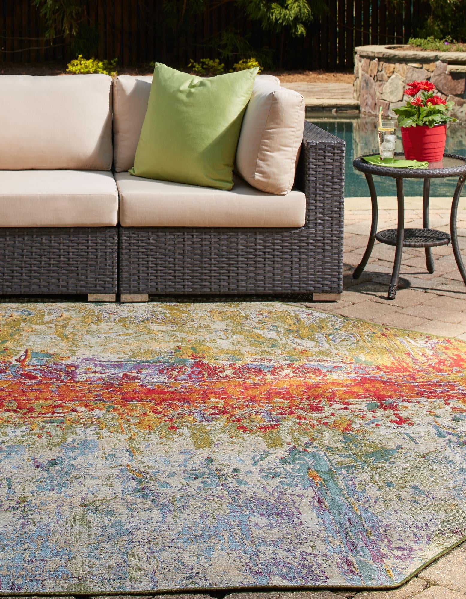 Urban Terrace Collection Area Rug -  Terrace