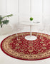 Isfahan Elegance Collection Area Rug - Naghsh-e Jahan (Burgundy)