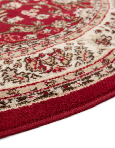 Isfahan Elegance Collection Area Rug - Naghsh-e Jahan (Burgundy)