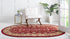 Isfahan Elegance Collection Area Rug - Naghsh-e Jahan (Burgundy)