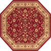 Isfahan Elegance Collection Area Rug - Naghsh-e Jahan (Burgundy) Octagon Burgundy  lifestyle 23