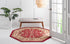 Isfahan Elegance Collection Area Rug - Naghsh-e Jahan (Burgundy)