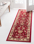 Isfahan Elegance Collection Area Rug - Naghsh-e Jahan (Burgundy)