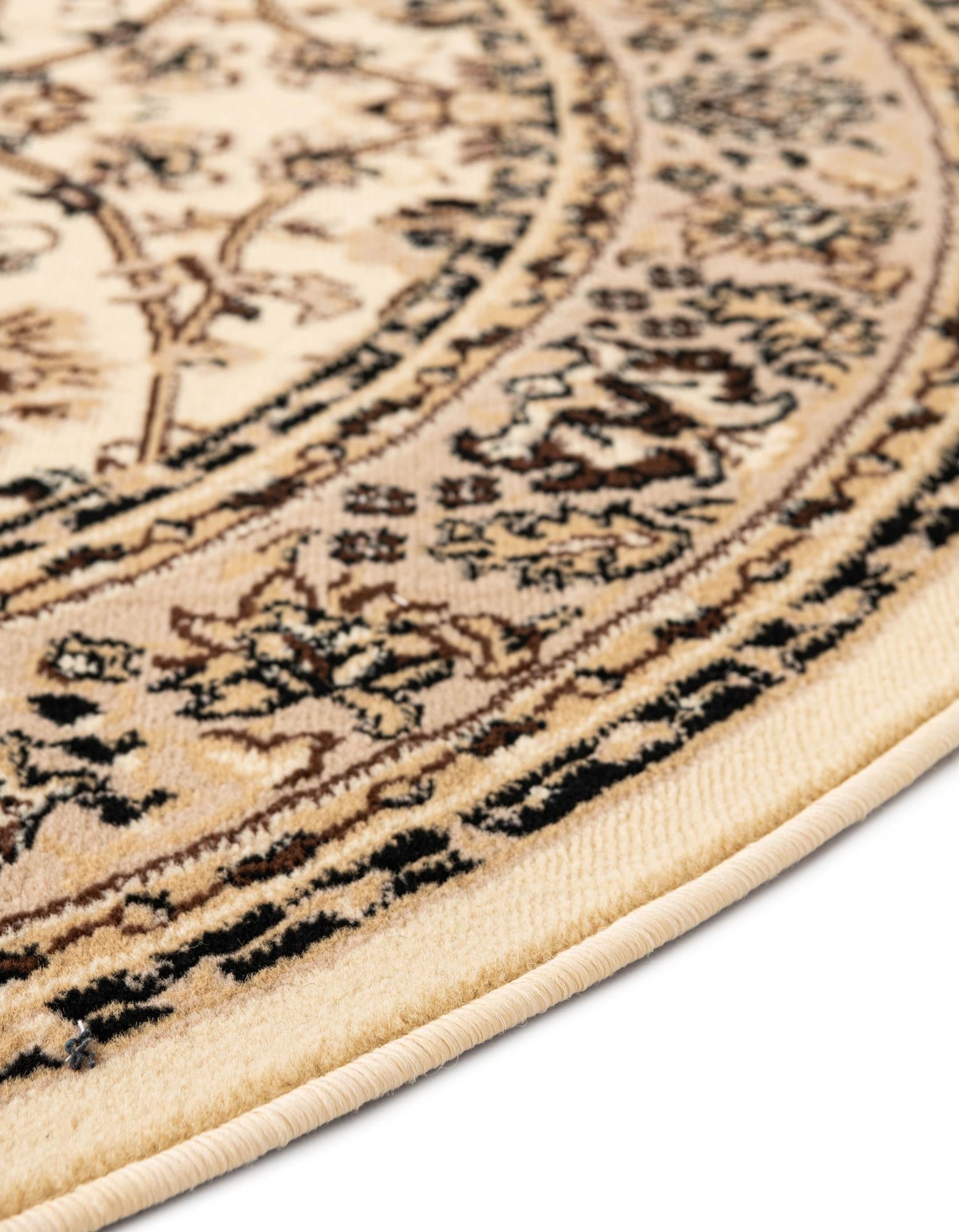 Isfahan Elegance Collection Area Rug - Naghsh-e Jahan (Ivory)