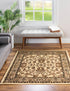 Isfahan Elegance Collection Area Rug - Naghsh-e Jahan (Ivory)