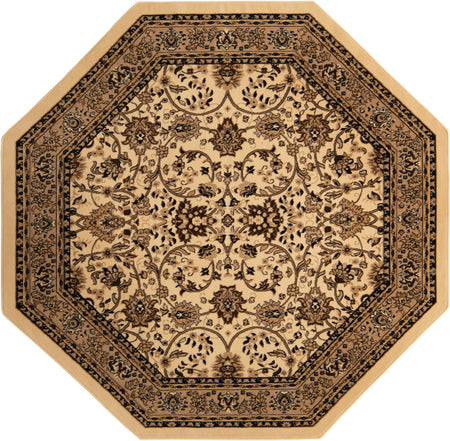 Isfahan Elegance Collection Area Rug - Naghsh-e Jahan (Ivory)