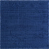 Solid Shag Seaside Collection Area Rug - Azure Cove (Navy Blue) Square Navy Blue  lifestyle 20