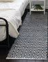 Zigzag Marina Collection Area Rug - HarborStripes