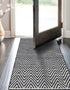 Zigzag Marina Collection Area Rug - HarborStripes