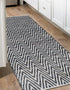 Zigzag Marina Collection Area Rug - HarborStripes