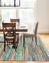 Zigzag Marina Collection Area Rug - HarborStripes