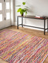 Zigzag Marina Collection Area Rug - HarborStripes