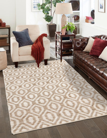 Osian Looms Collection Area Rug - Colaba