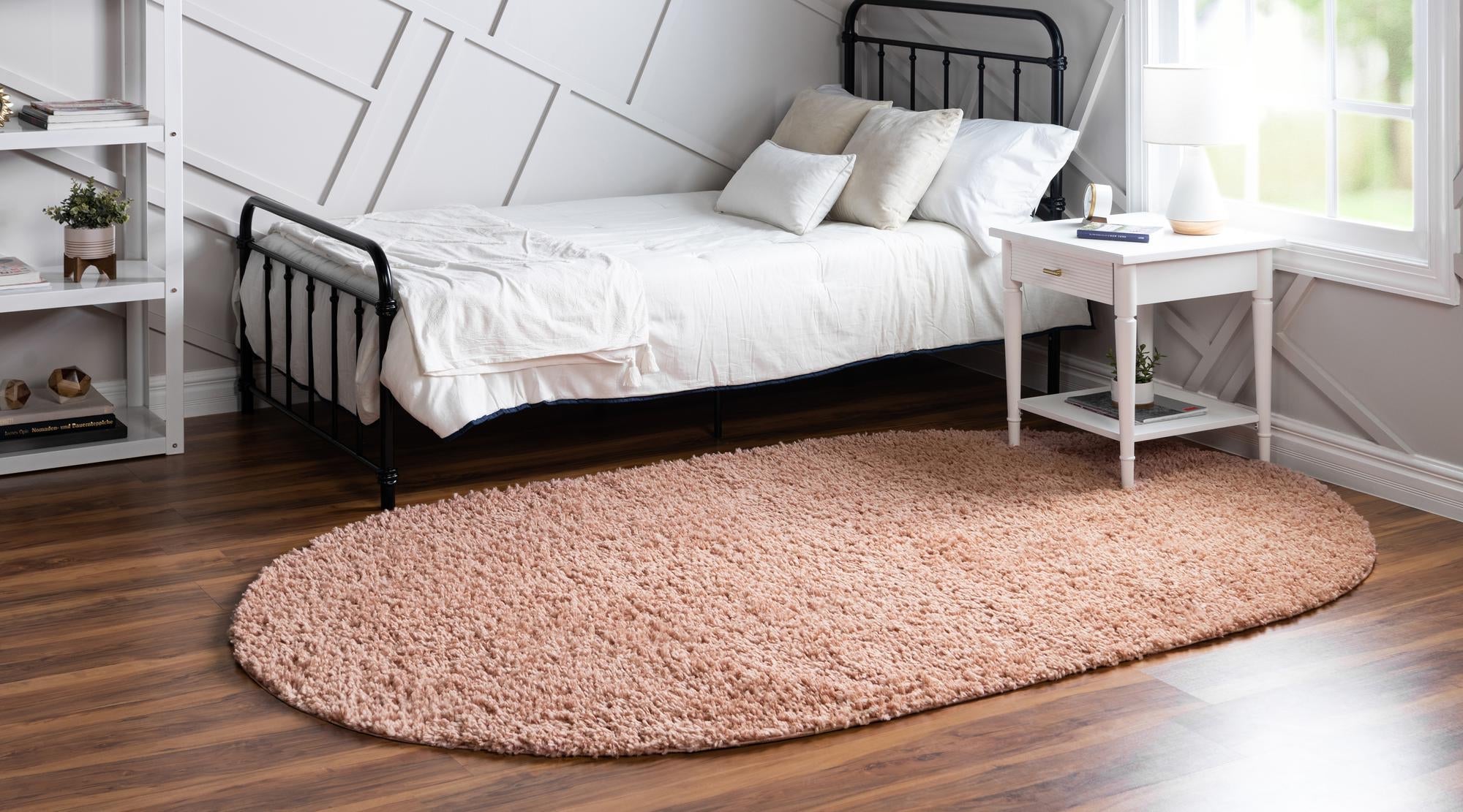 Alpine Plush Collection Area Rug -  Cortina (Dusty Rose)