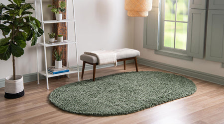 Alpine Plush Collection Area Rug -  Cortina (Sage)