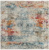 Caribbean Breeze Collection Area Rug -  Isla Square Cream  lifestyle 18