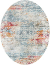 Caribbean Breeze Collection Area Rug -  Isla Oval Cream  lifestyle 19