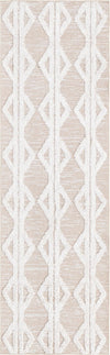 Marbella Meadows Collection Area Rug -  Azul Runner Beige  lifestyle 36