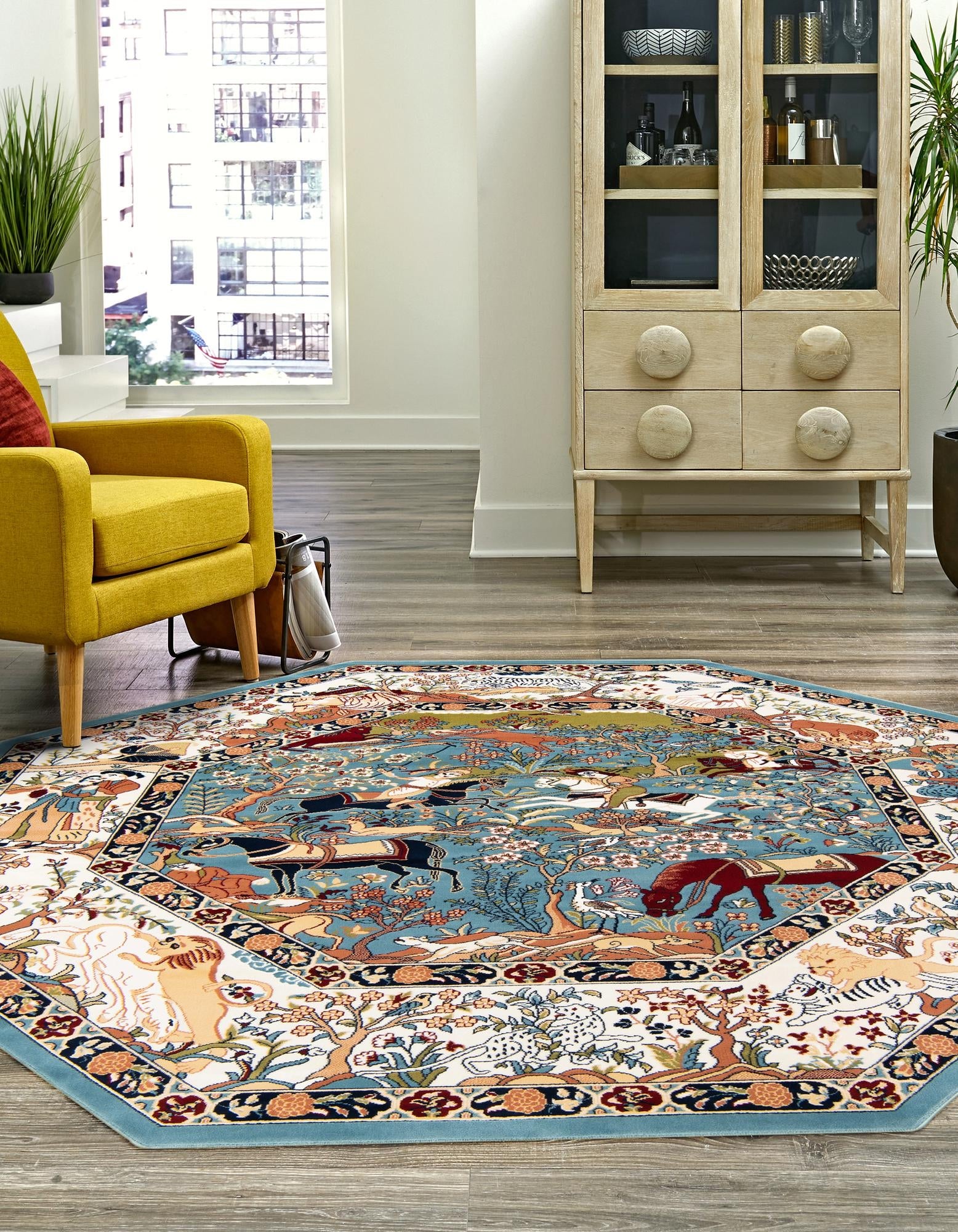 Persian Elegance Collection Area Rug -  Tabriz