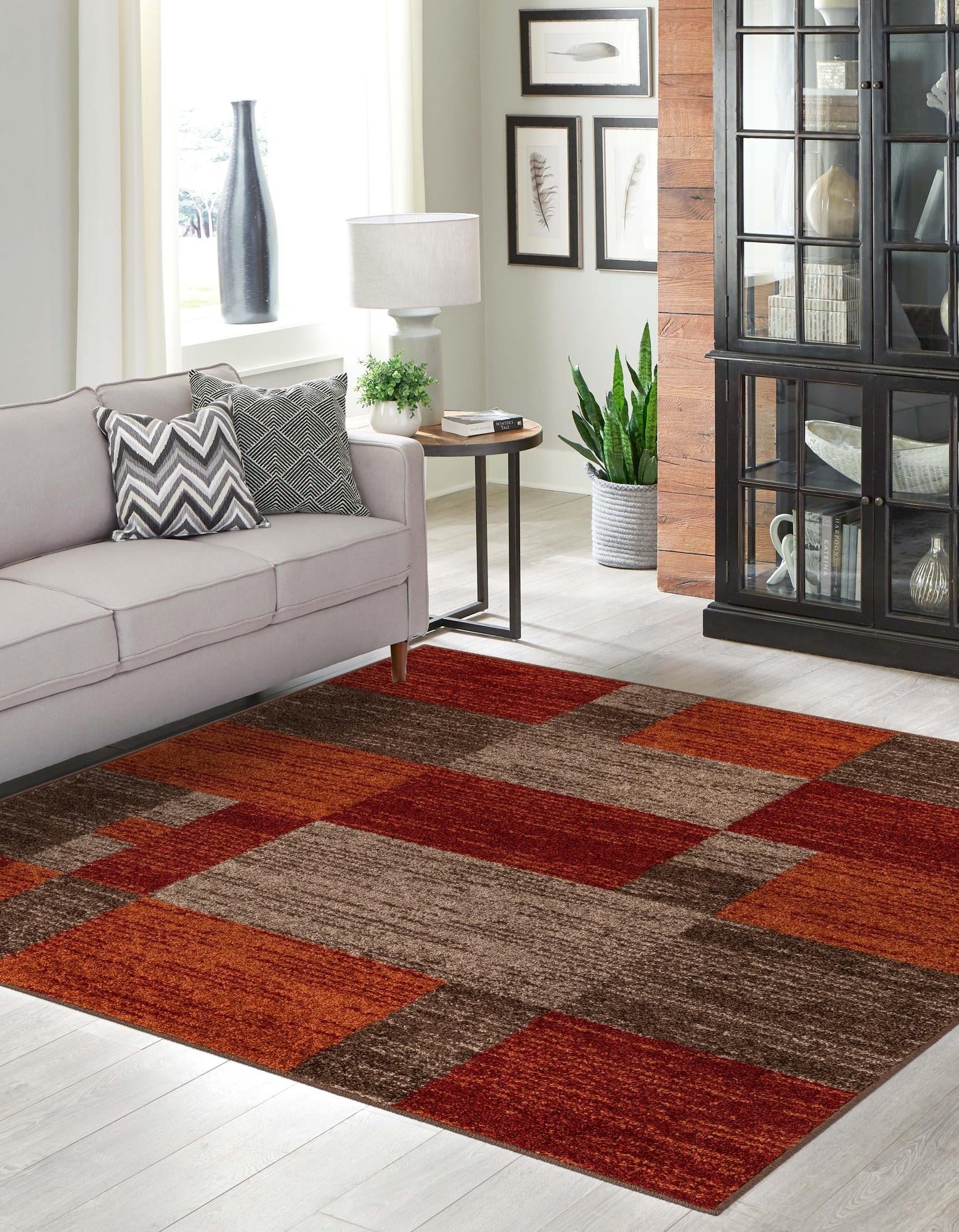 Autumn Meadow Collection Area Rug -  Sycamoreside (Multi)