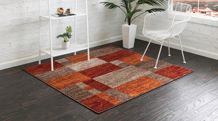 Autumn Meadow Collection Area Rug -  Sycamoreside (Multi)