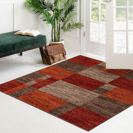 Autumn Meadow Collection Area Rug -  Sycamoreside (Multi)