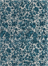 Serenity Sands Collection Area Rug -  Pebblebeach Rectangle Blue  lifestyle 4