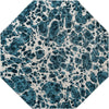 Serenity Sands Collection Area Rug -  Pebblebeach Octagon Blue  lifestyle 43