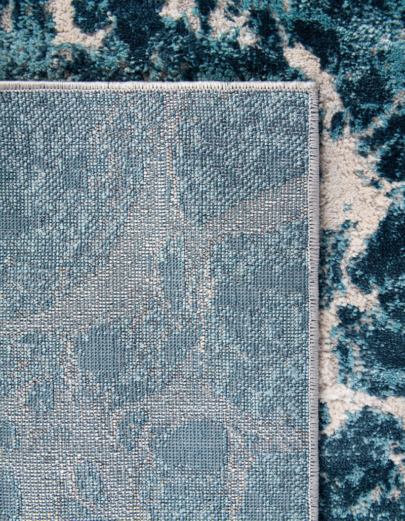 Serenity Sands Collection Area Rug -  Pebblebeach Rectangle Blue  lifestyle 26