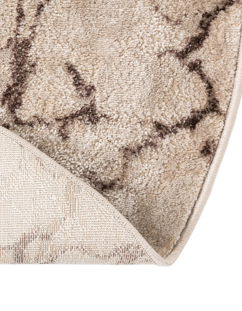 Serenity Sands Collection Area Rug -  Pebblebeach Oval Brown  lifestyle 96